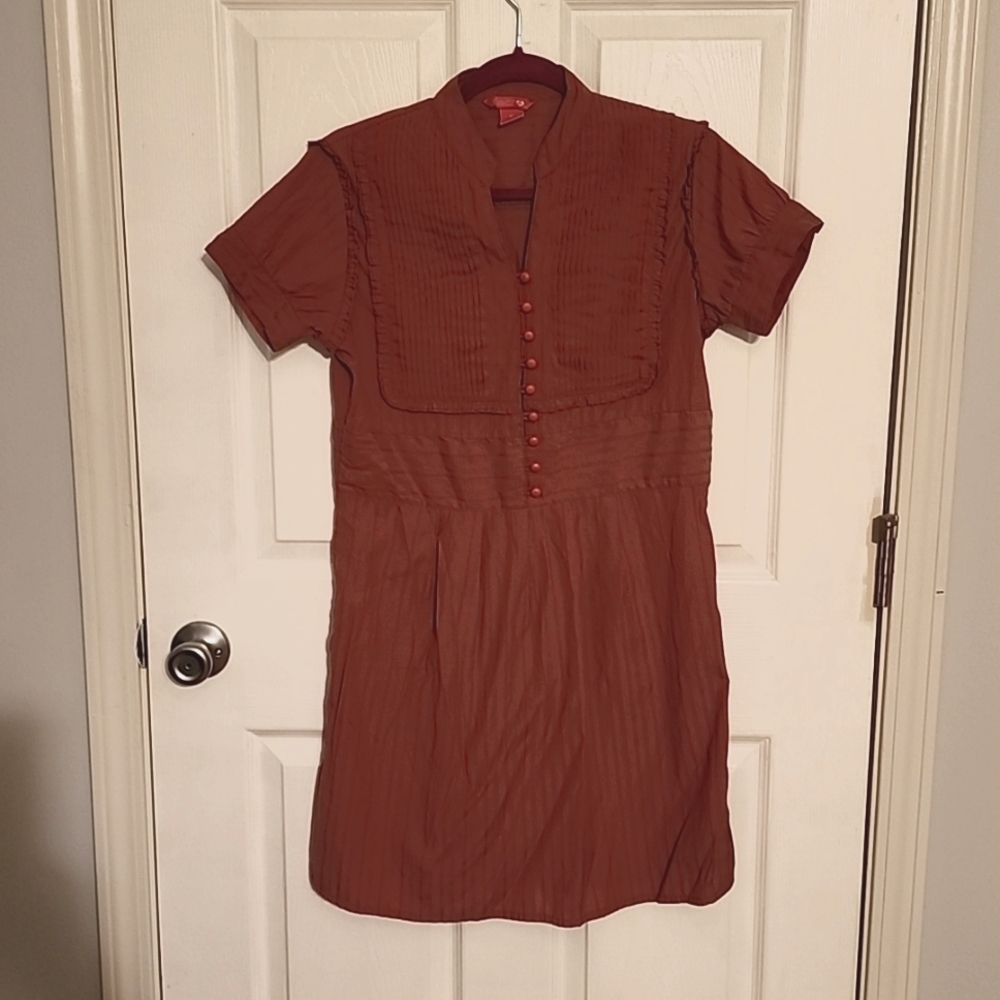 Dear AB Vintage-Style Shirt Dress